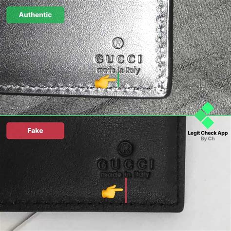 how to spot a fake gucci wallet|gucci wallet clearance.